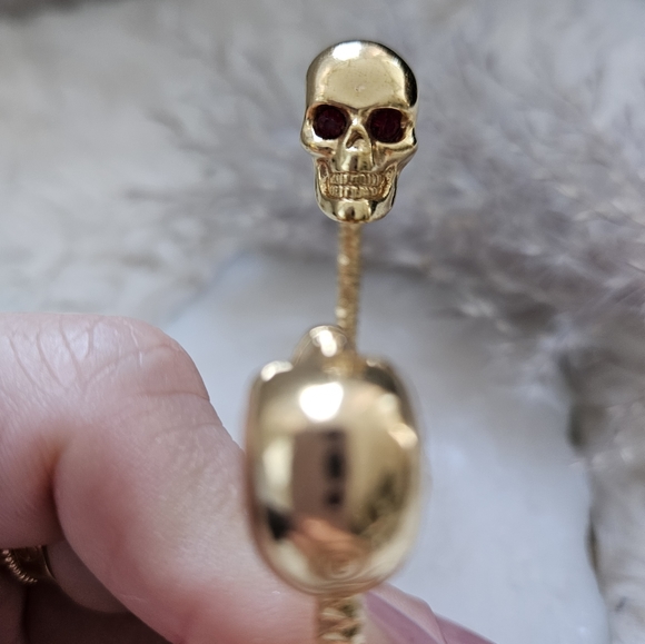 ALEXANDER MCQUEEN Crystal Skull Bracelet - Picture 5 of 7